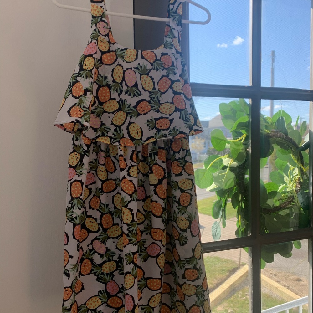 Pineapple summer dress
